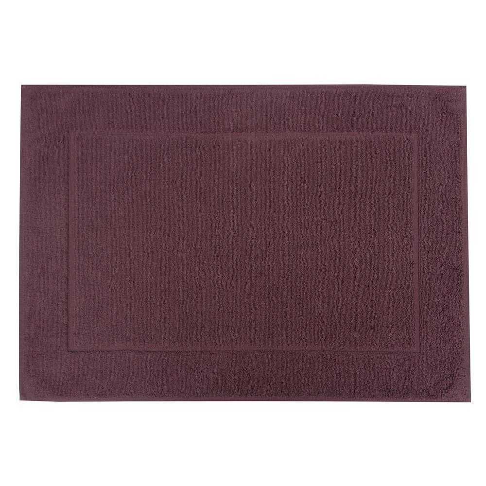 framsohn Zwirnfrottier Baumwolle Badeteppich Basic 50×70 cm Marsala