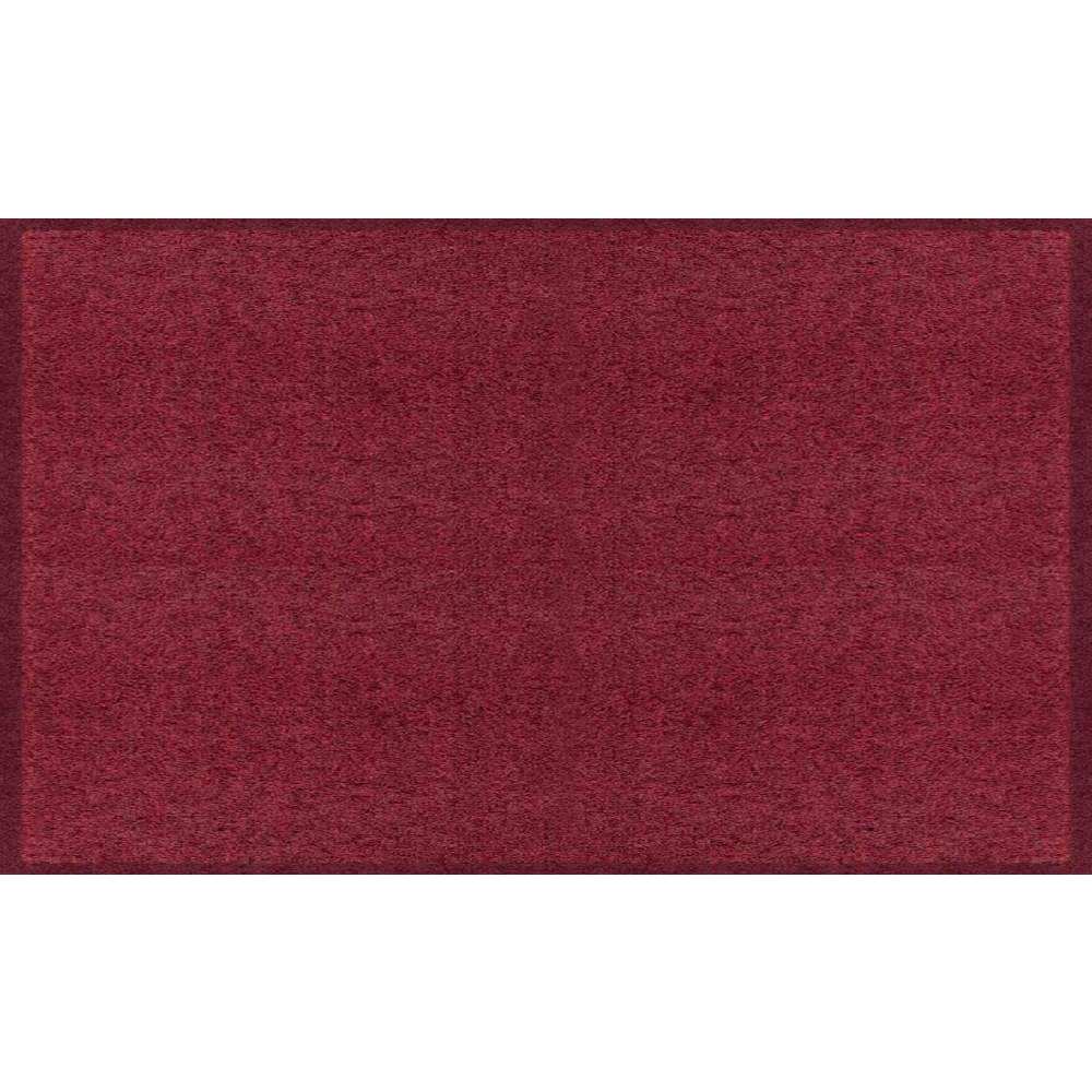 Akzente Fußmatte Unifarben Clean Keeper Bordeaux 80×120 cm