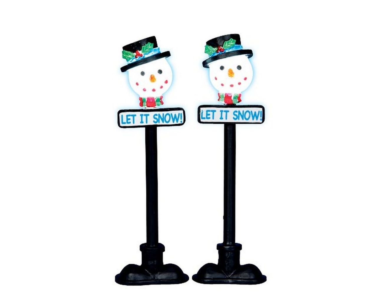 LEMAX – Snowman Street Lamp