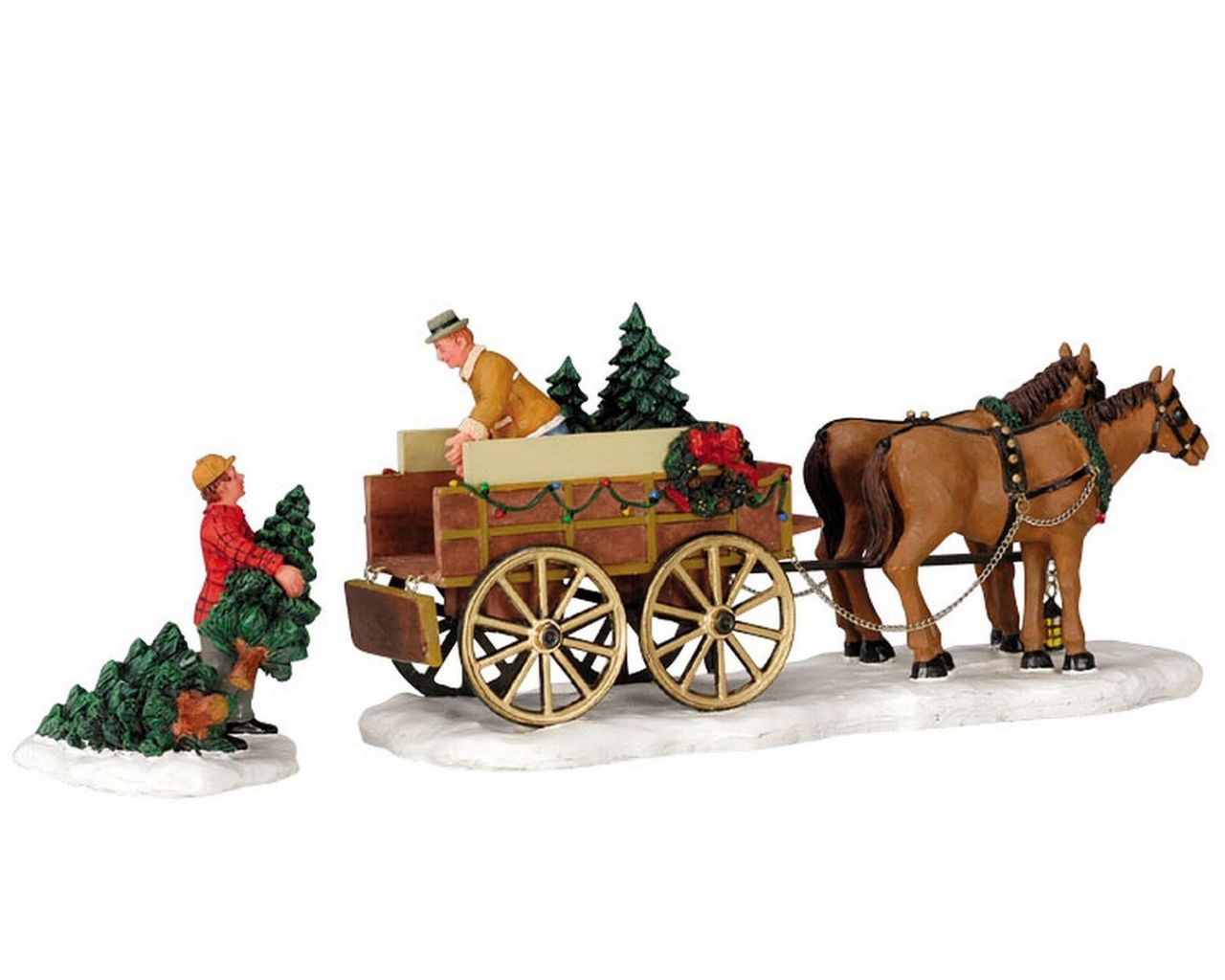 LEMAX – Christmas Tree Wagon