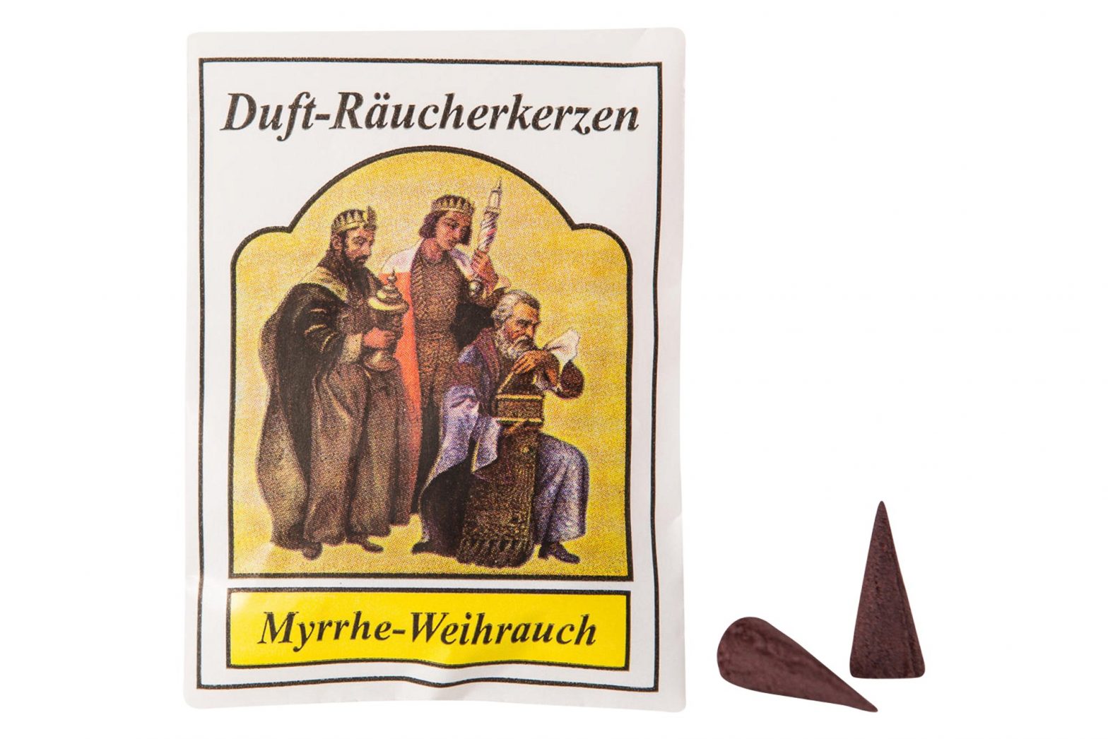 Räucherkerzen Myrrhe-Weihrauch