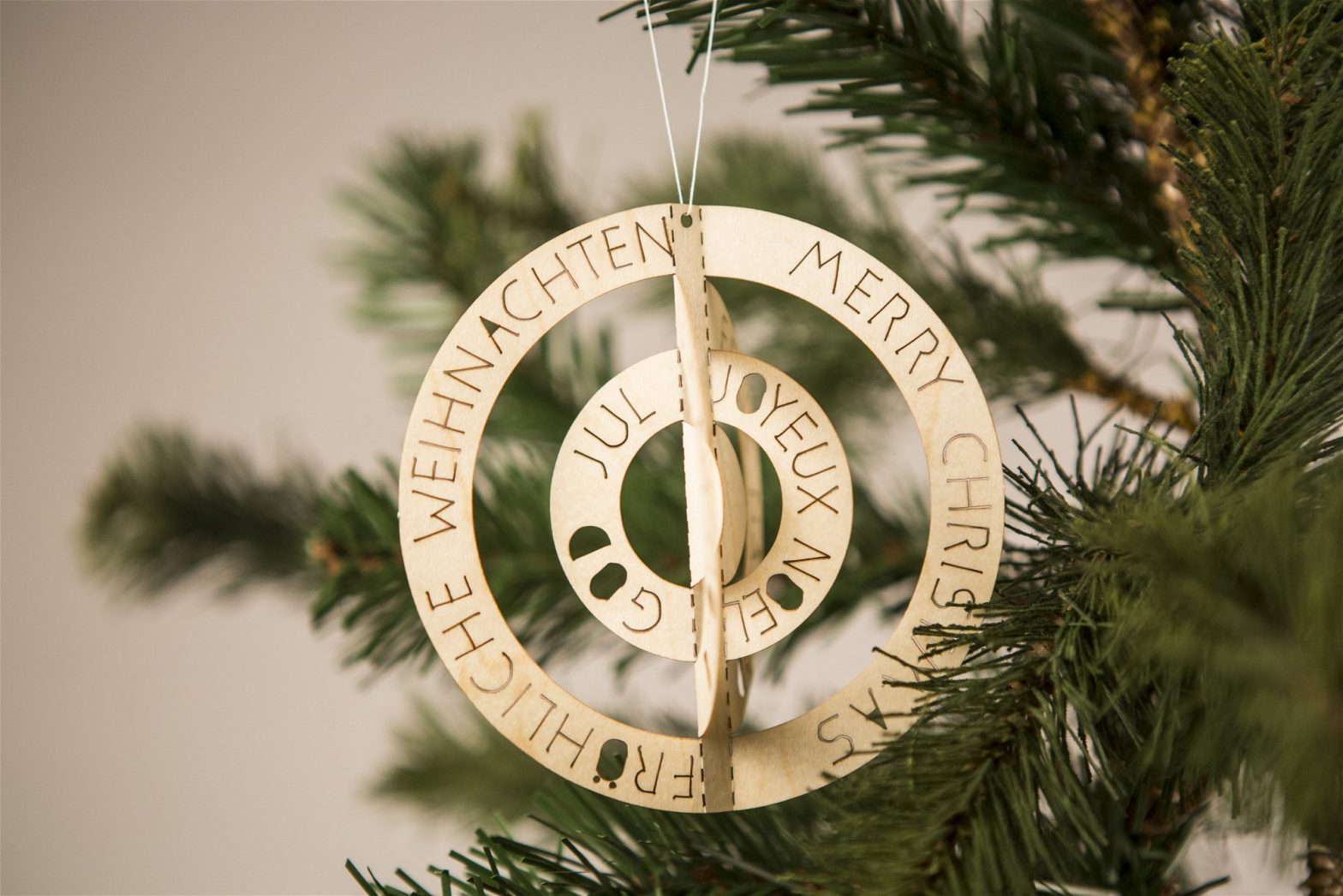 Weihnachtsornament Christmas Circle