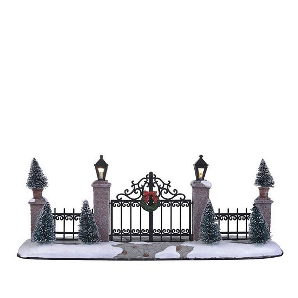 LUVILLE – Lighted Gate And Fence