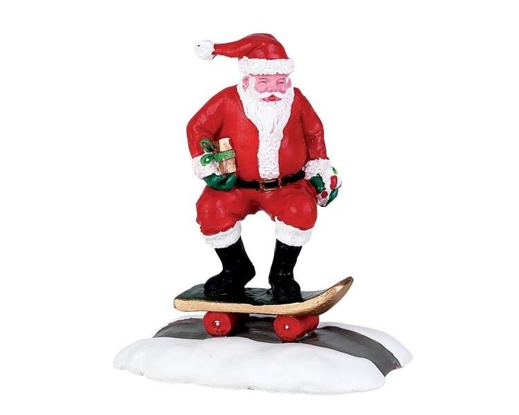 LEMAX – Skateboard Santa