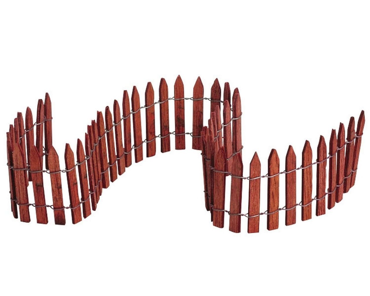 LEMAX – Wired Wooden Fence