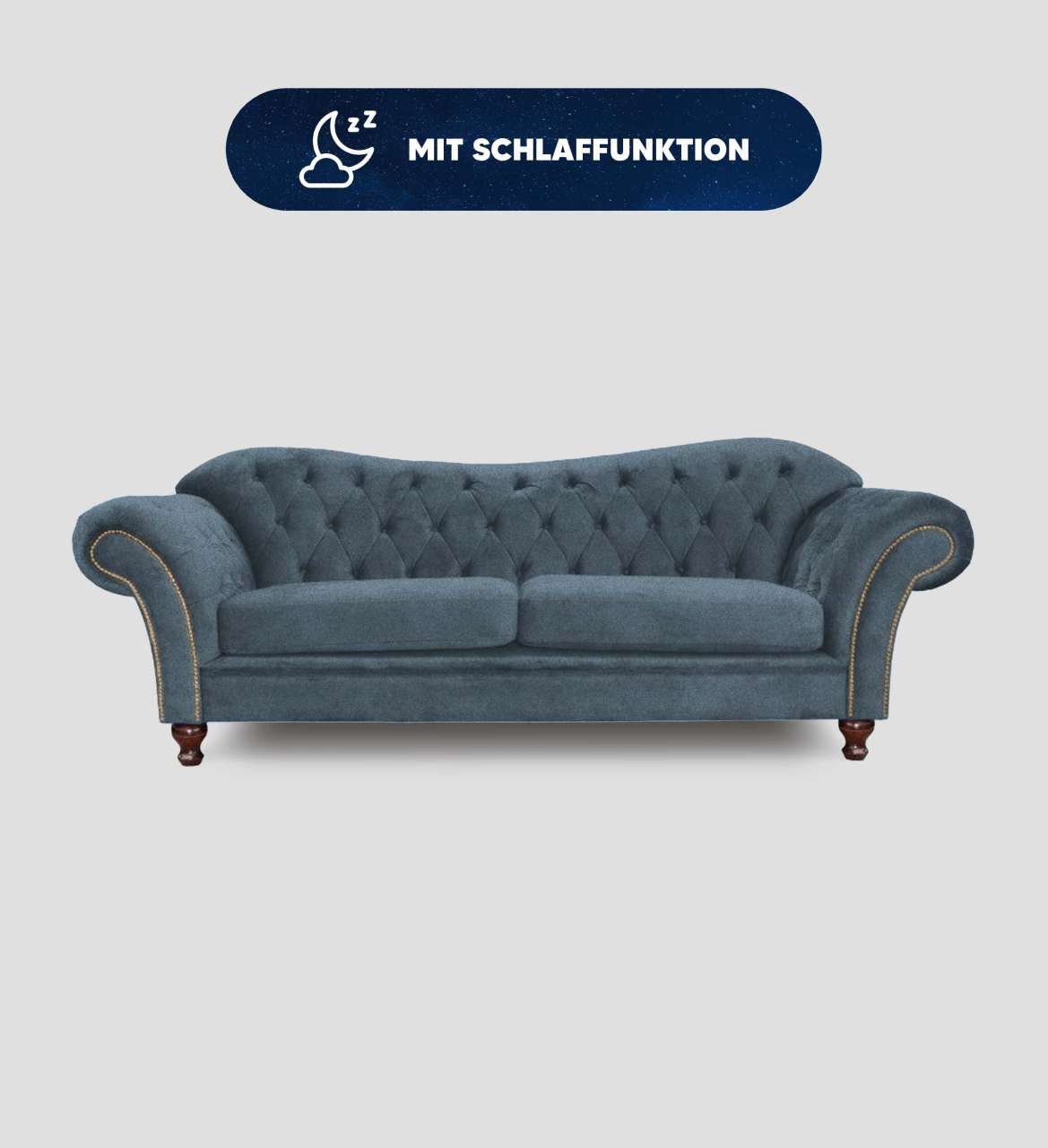 VARLUNGO 3-Sitzer-Sofa mit Schlaffunktion – Stoffauswahlmöglichkeiten