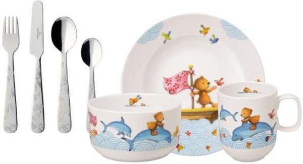 Villeroy & Boch Happy as a Bear Kindergeschirr Set 7tlg.