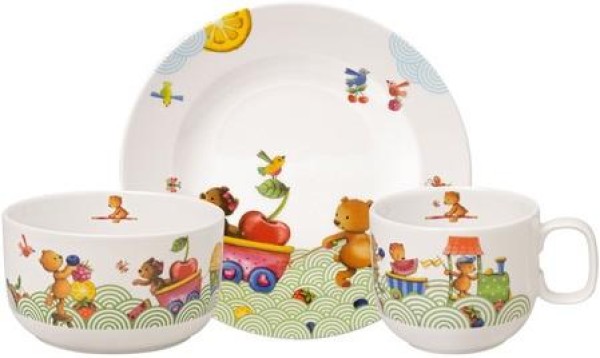 Villeroy & Boch Hungry as a Bear Kindergeschirr Set 3tlg.