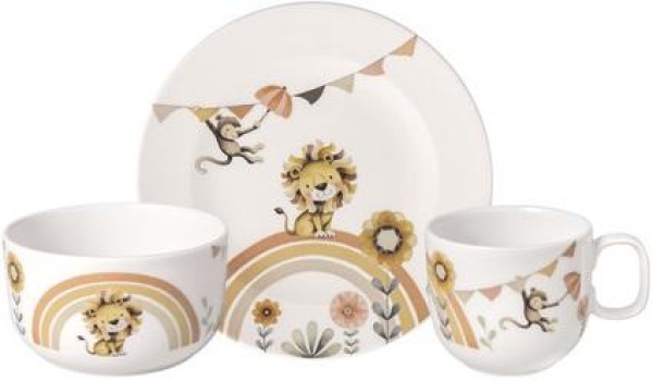 Villeroy & Boch Roar like a Lion Kindergeschirr Set 3tlg.