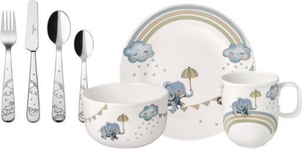 Villeroy & Boch Walk like an Elephant Kindergeschirr Set 7tlg.