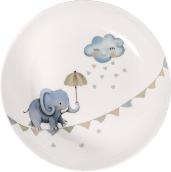 Villeroy & Boch Walk like an Elephant Kinderteller tief / Suppenteller