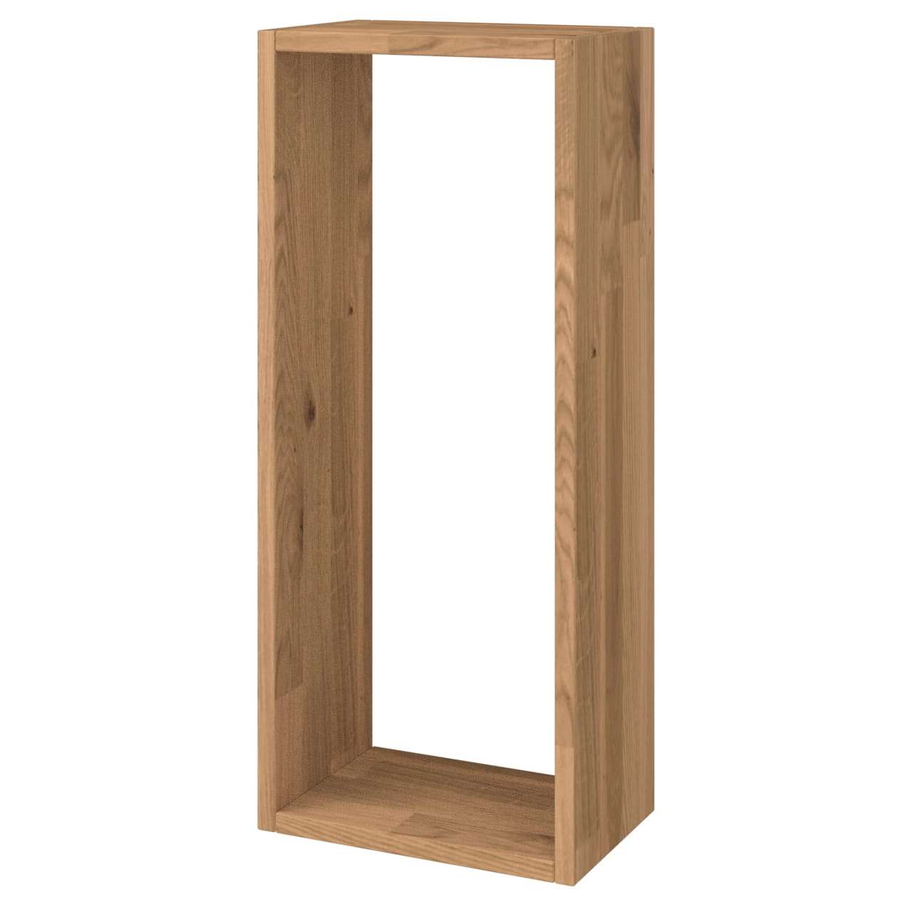 WOOD FRAME – Hängeregal CUBE H35-100 cm S30 cm aus Eichenholz