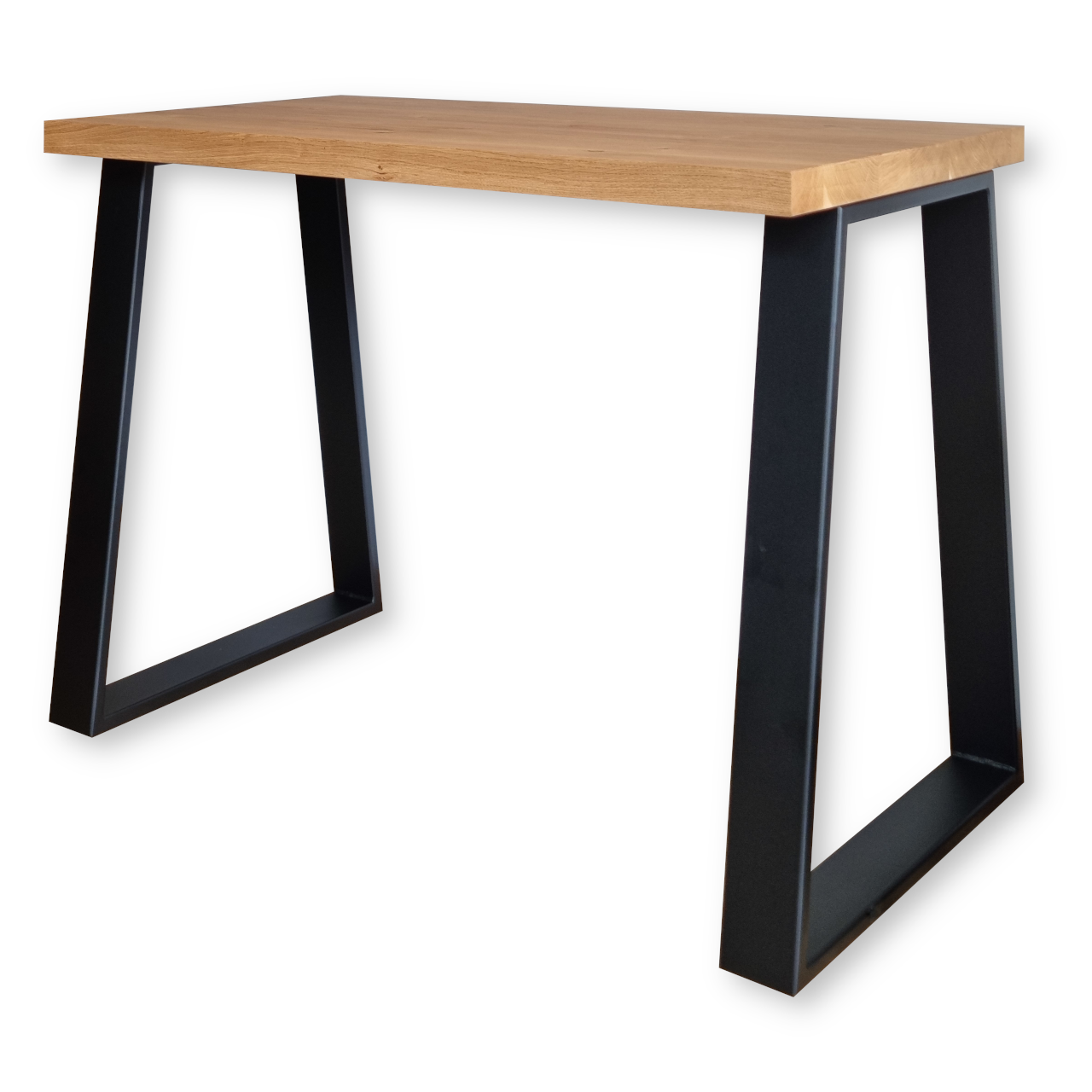 WOOD FRAME – Schreibtisch T-Z 70cm aus Eichenholz und Stahl