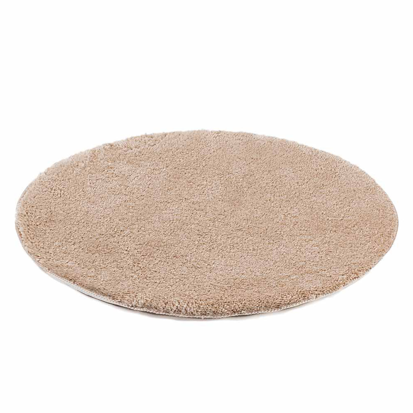 etérea Badteppich Badematte Vicky 80 cm rund Beige