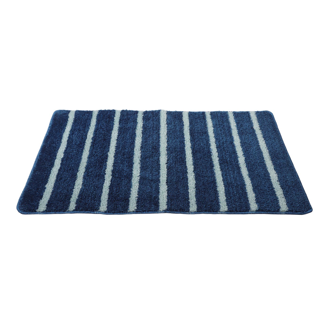 etérea Microfaser Badteppich Stripes 60×100 cm Blau