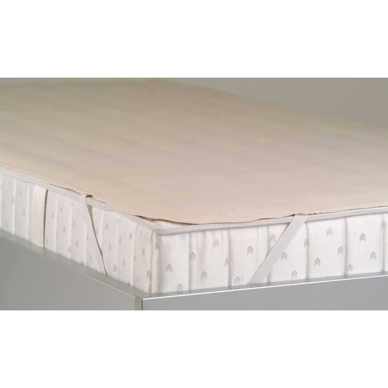 Bed Care Baumwolle Auflage jasmin 100×190 cm