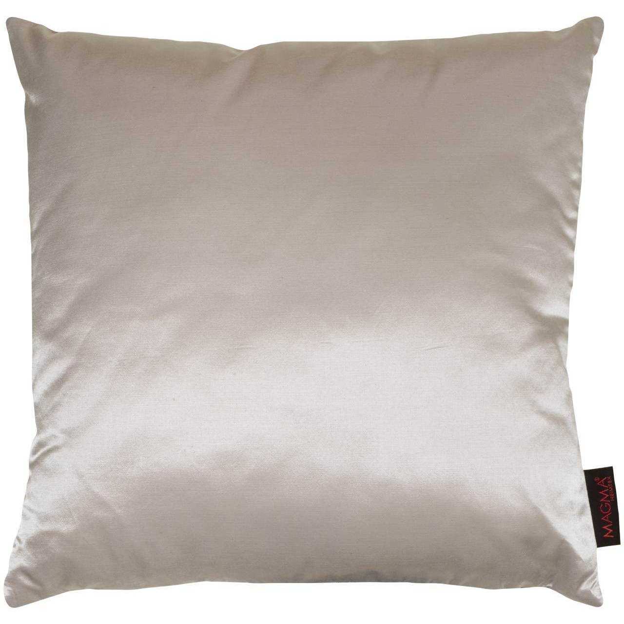 Magma Kissenhülle 40×40 cm Uni – Einfarbig Charme Taupe