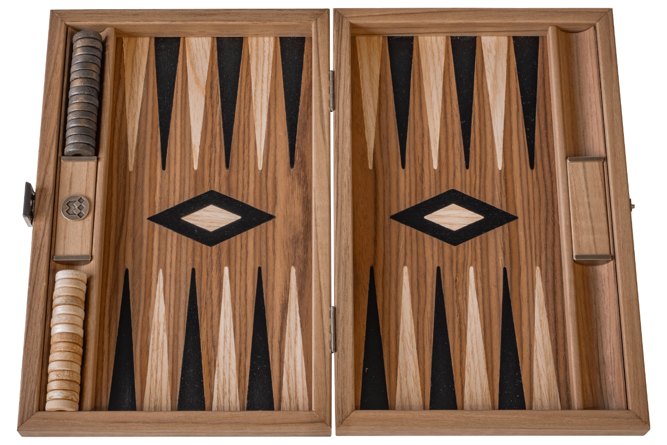 Backgammon Nussbaum klein