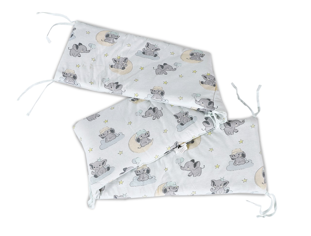 timitama Babybett Umrandung Elefant 30×210 cm