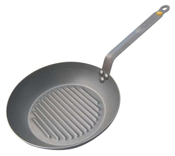 De Buyer Grillpfanne 26 cm – Eisenpfanne