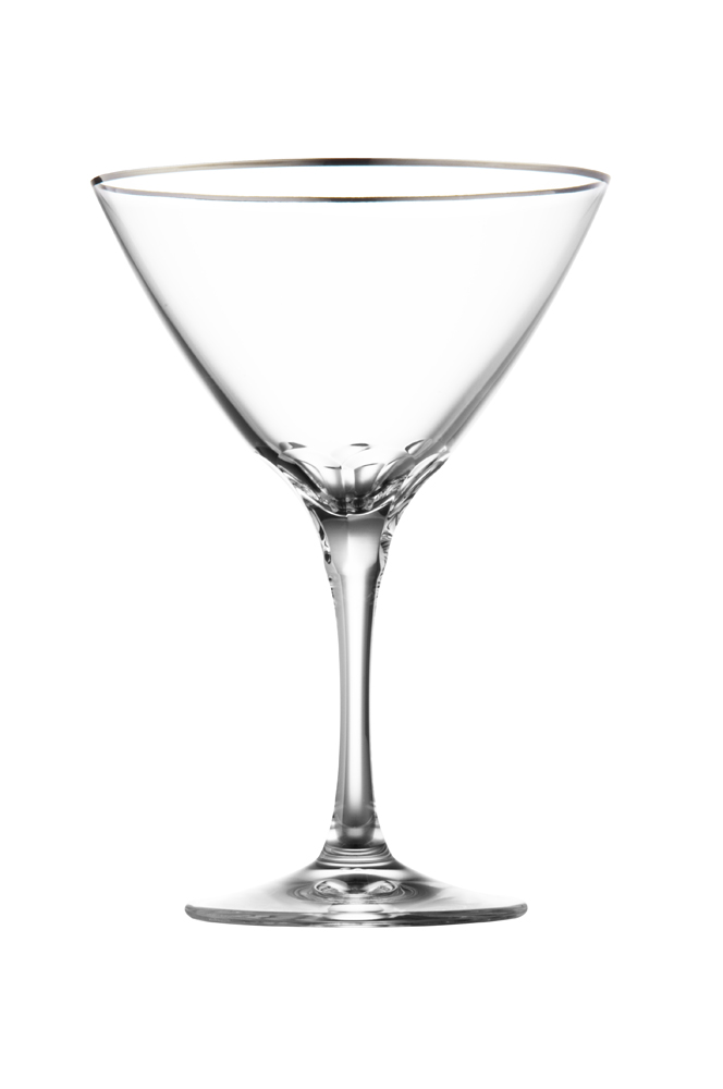 Cocktailglas Kristall Palais Platin klar (17,5 cm)