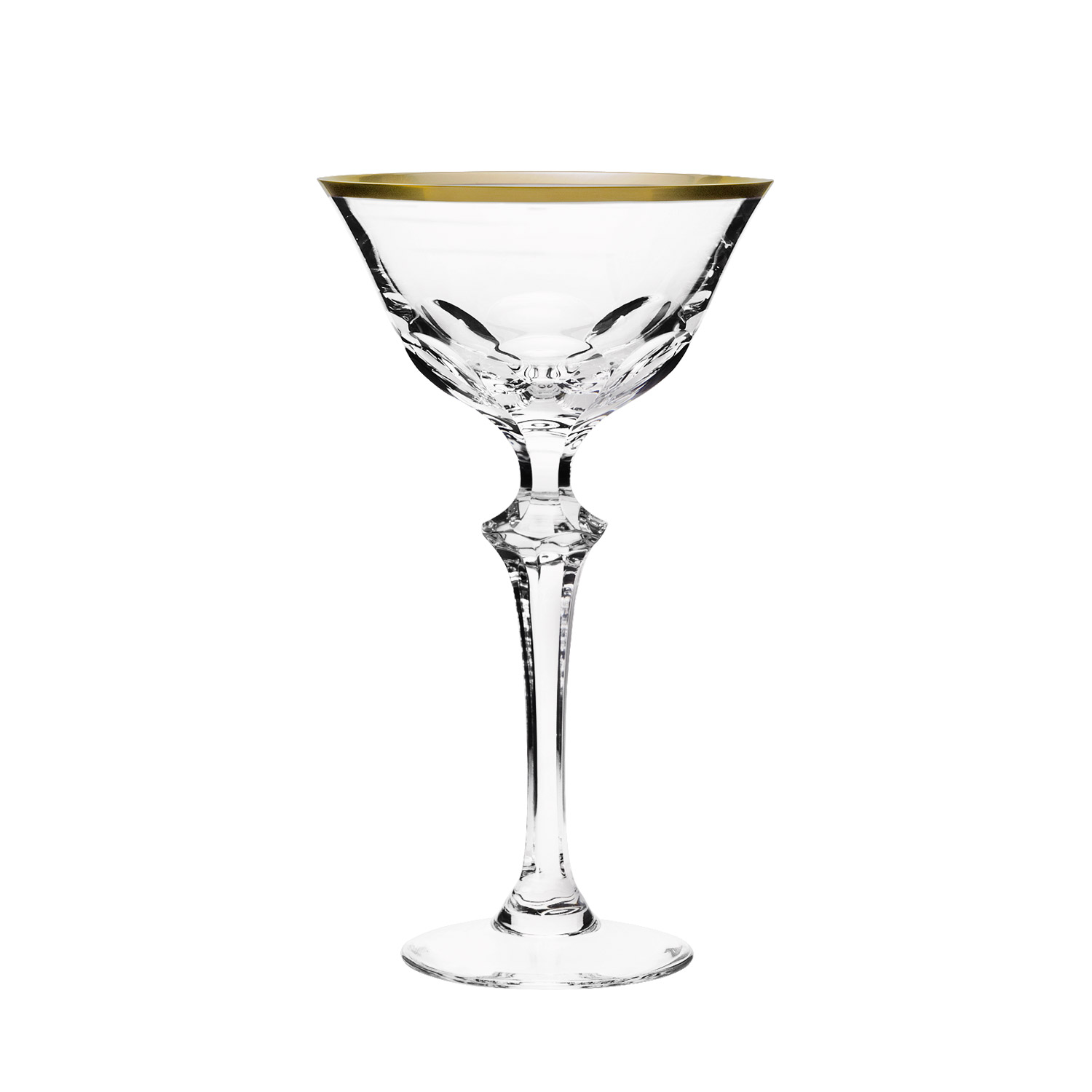 Cocktailglas Kristall Palais Gold klar (19,8 cm)