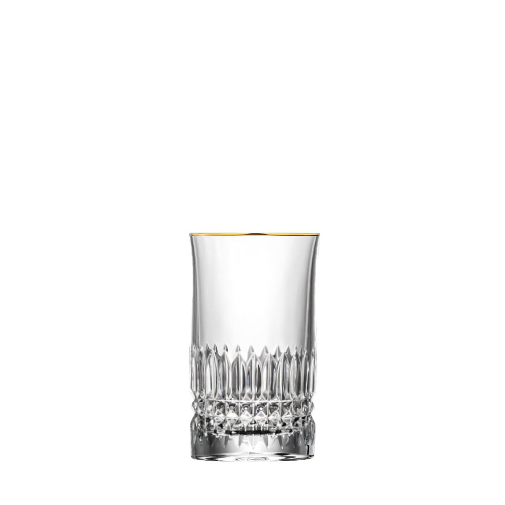 Shot Glas Kristall Empire Gold klar (8 cm)