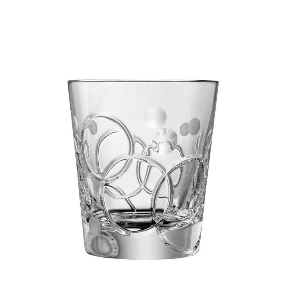 Becher Kristall Circle clear (9,5 cm)