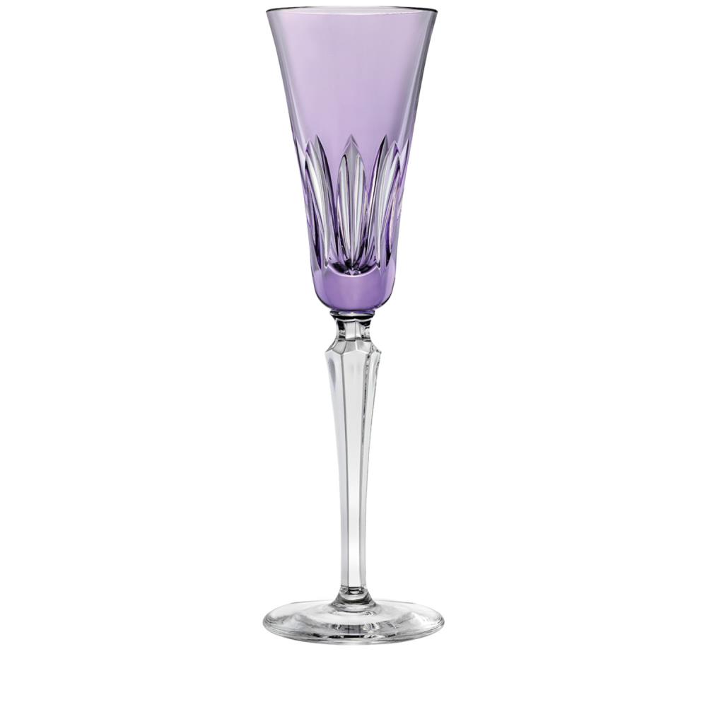 Sektglas Kristall Ritz lavender (26,5 cm)