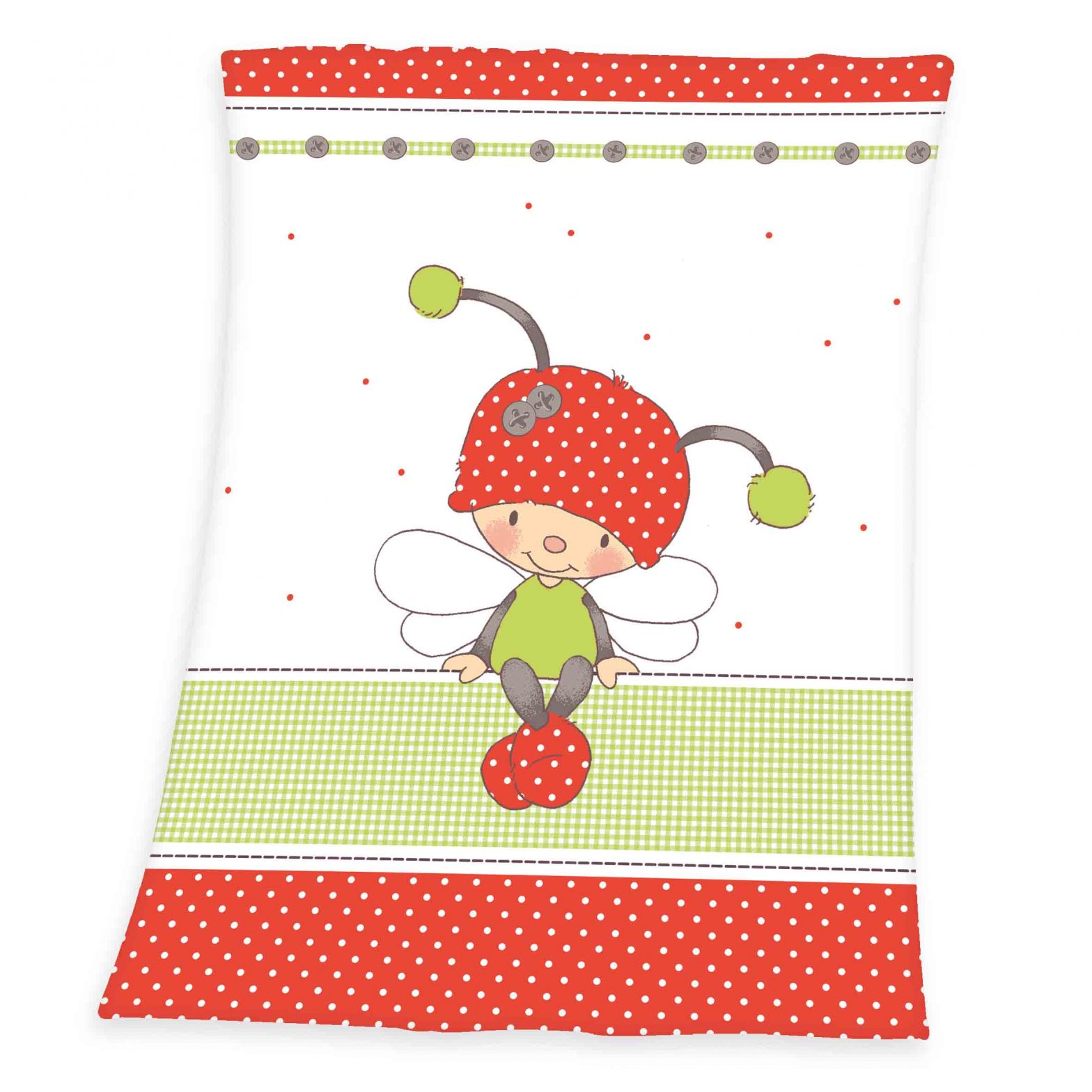 babybest® Kuscheldecke – Käferchen