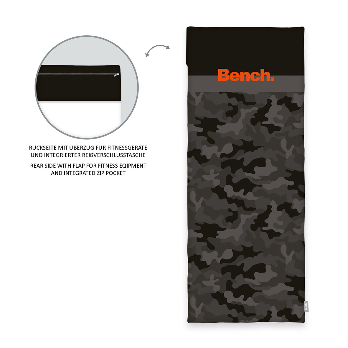 Bench Sport- und Fitnesstuch – Camouflage