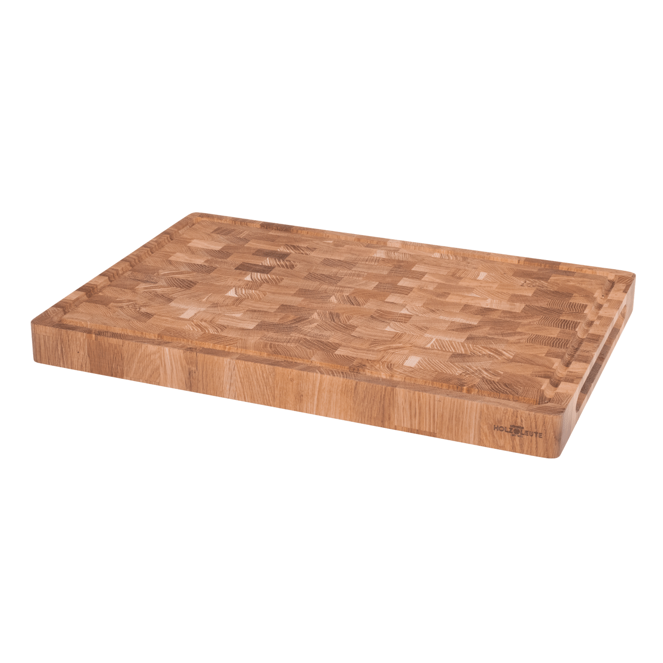 Hackblock Schneidebrett Eiche 50 x 35 cm