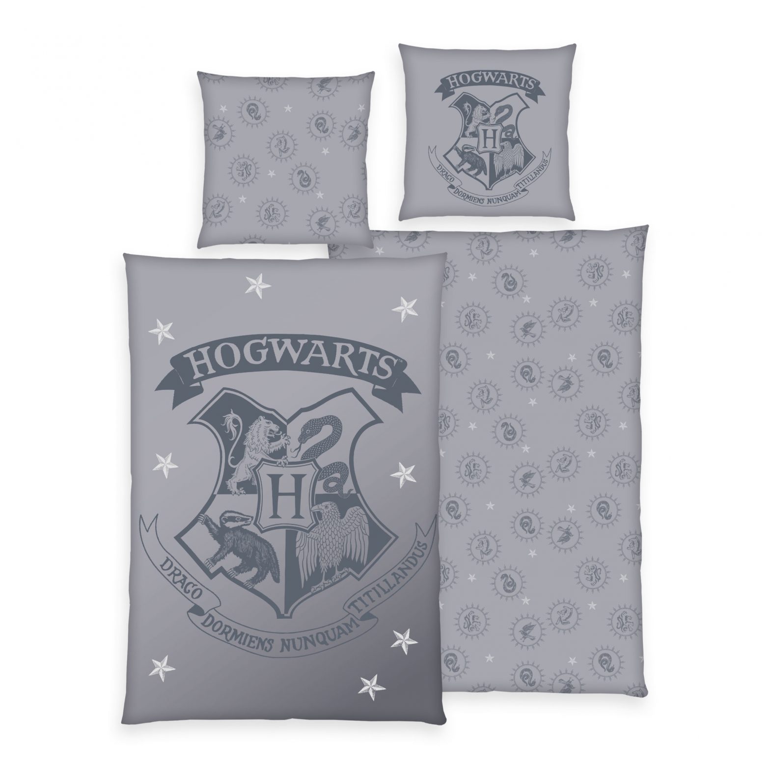 Harry Potter Bettwäsche – Mystical Gray