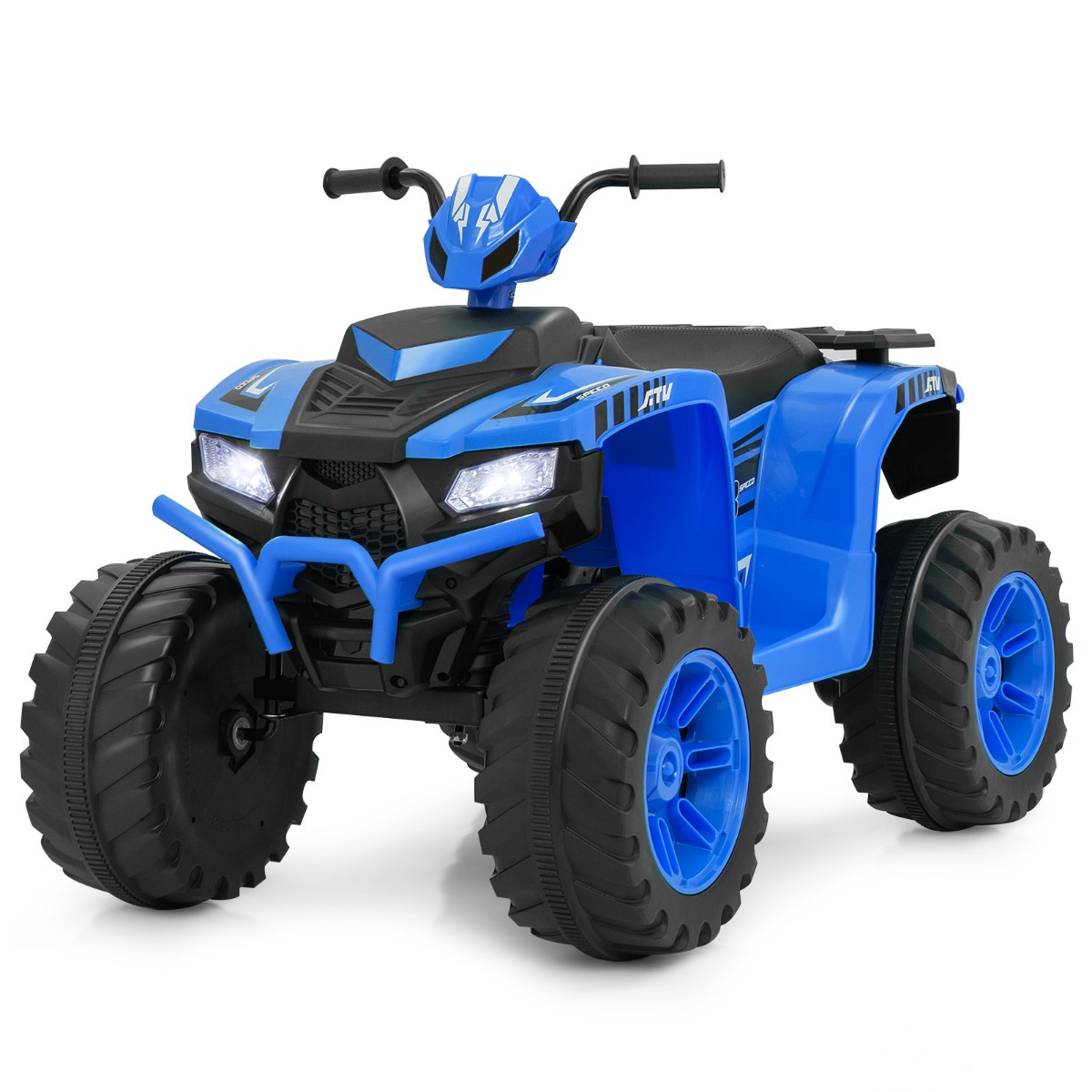 24V Elektro Kinderquad Elektroquad mit drahtloser Verbindung Elektro Quad Blau