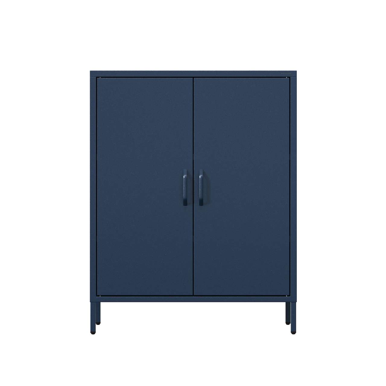 Kleiner Schrank VITO, 800 x 1015 x 400 mm, Modern: dunkelblau