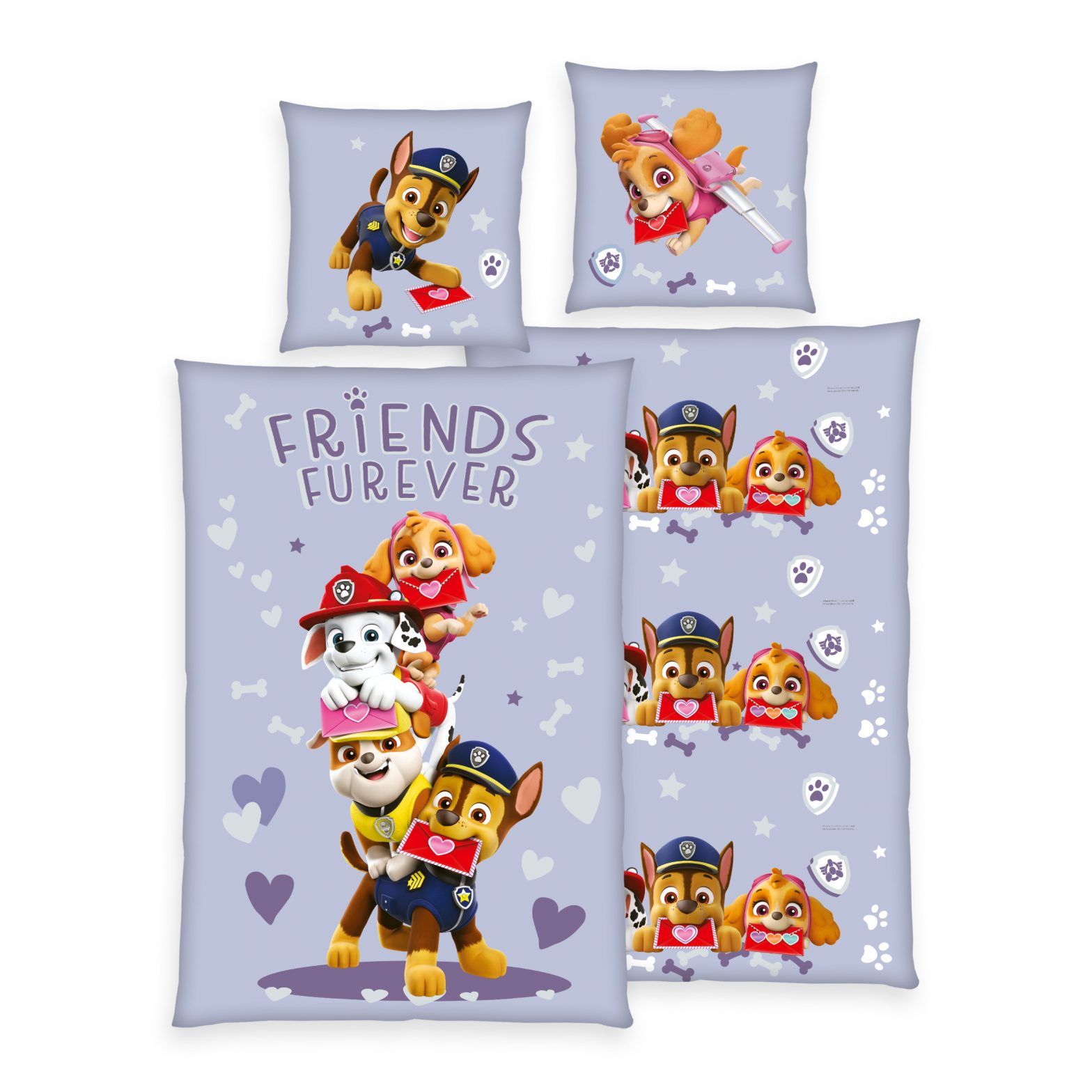 Paw Patrol Bettwäsche – Friends Furever