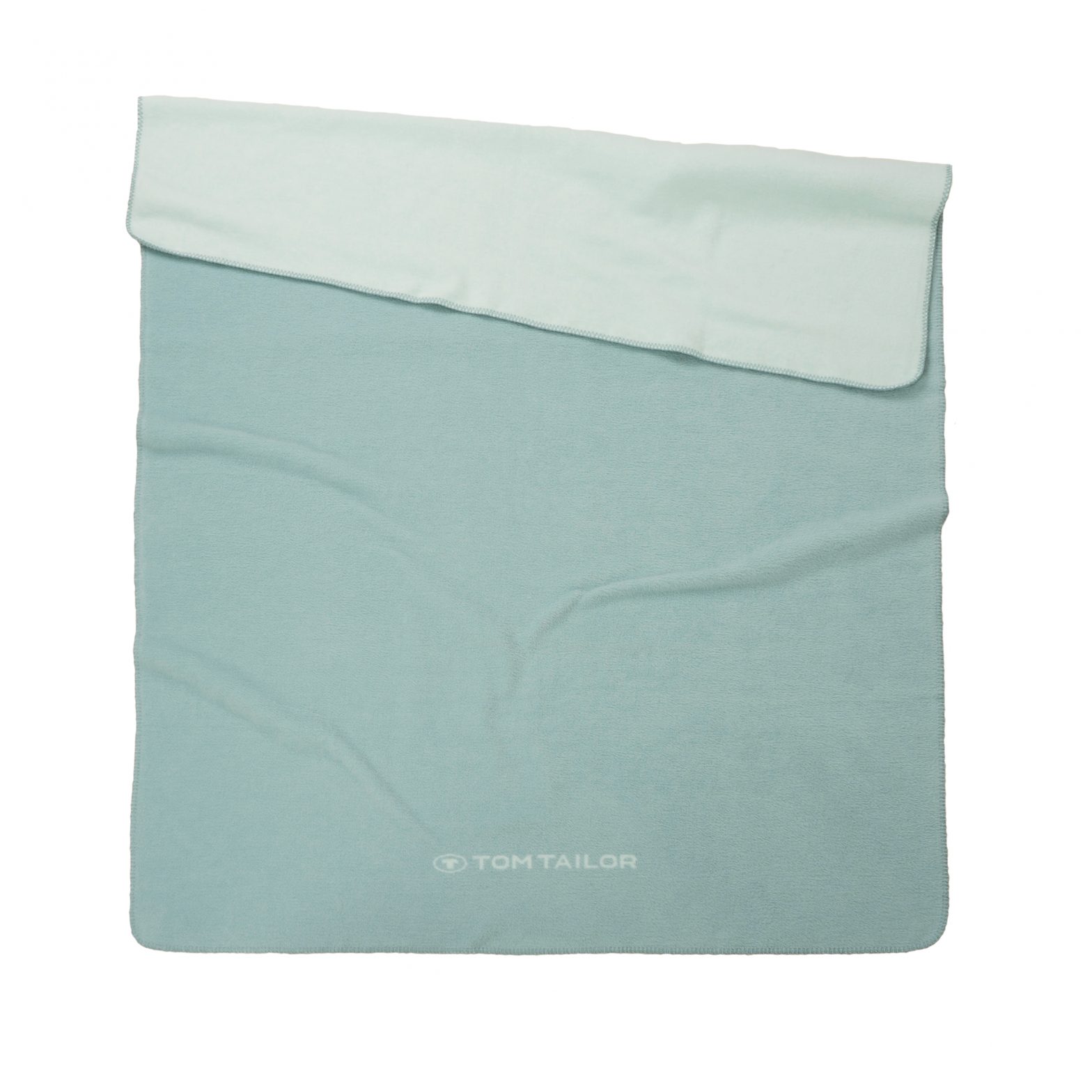 TOM TAILOR Decke – Jacquard Blanket Fresh Sage