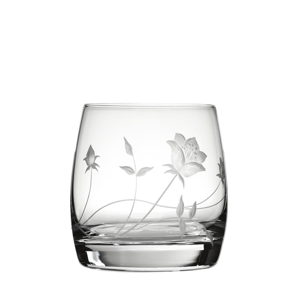 Whiskyglas Kristall Liane klar (8,7 cm)