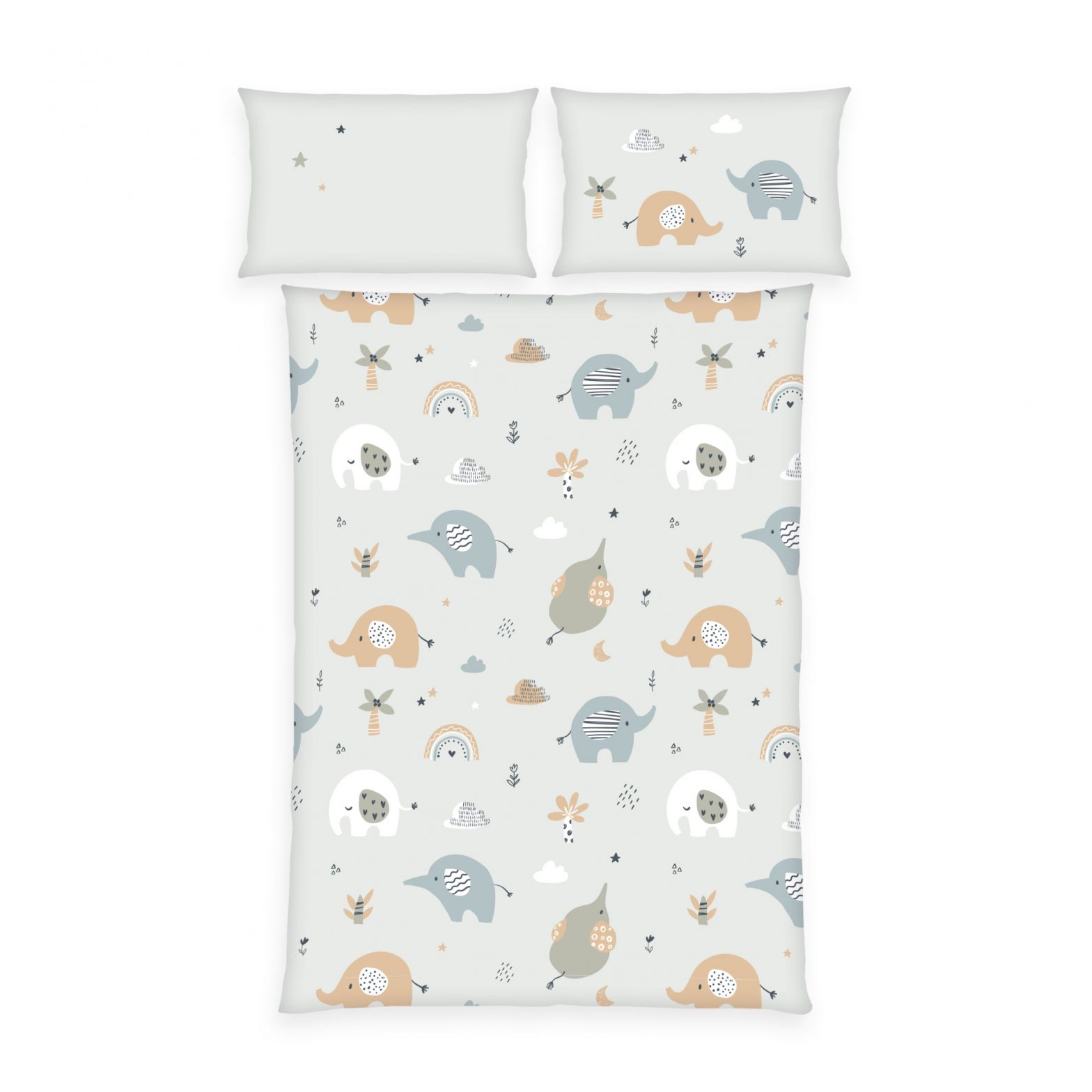 babybest® Winterbettwäsche – Elephants