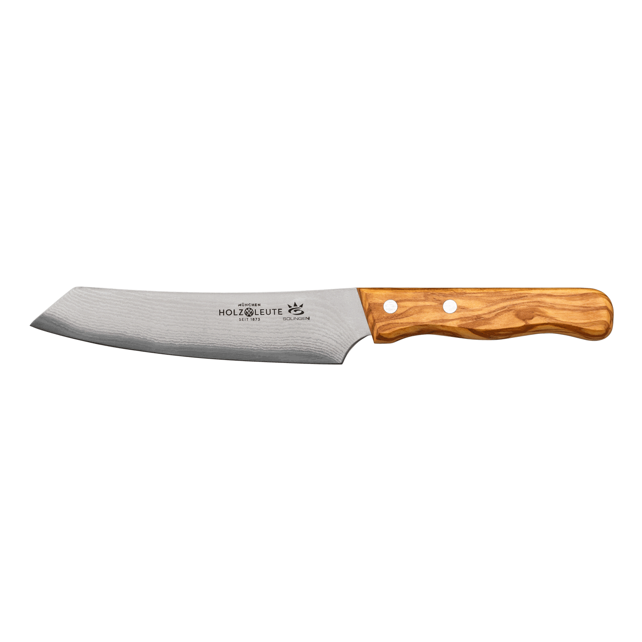 Kochmesser Hocho Damast Olive