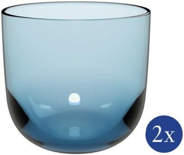 like. by Villeroy & Boch Like Ice Wasserglas / Saftglas / Cocktailglas Set 2tlg. 280ml