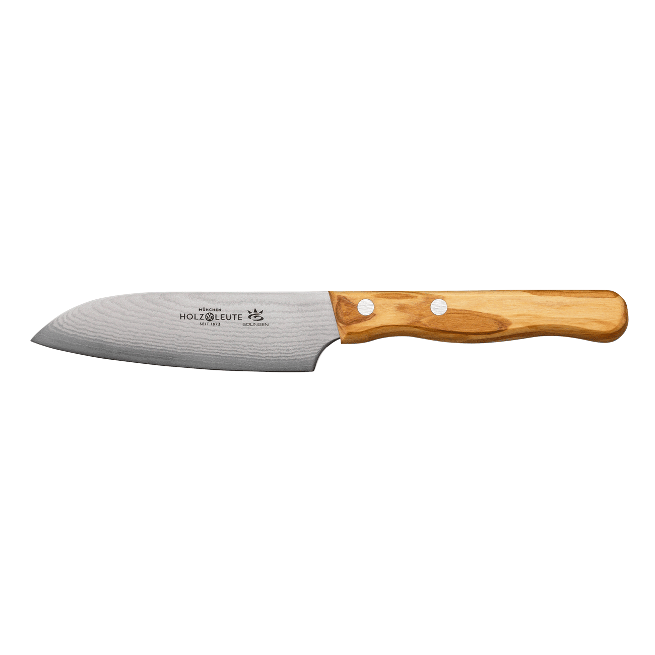 Santokumesser Damast Olive