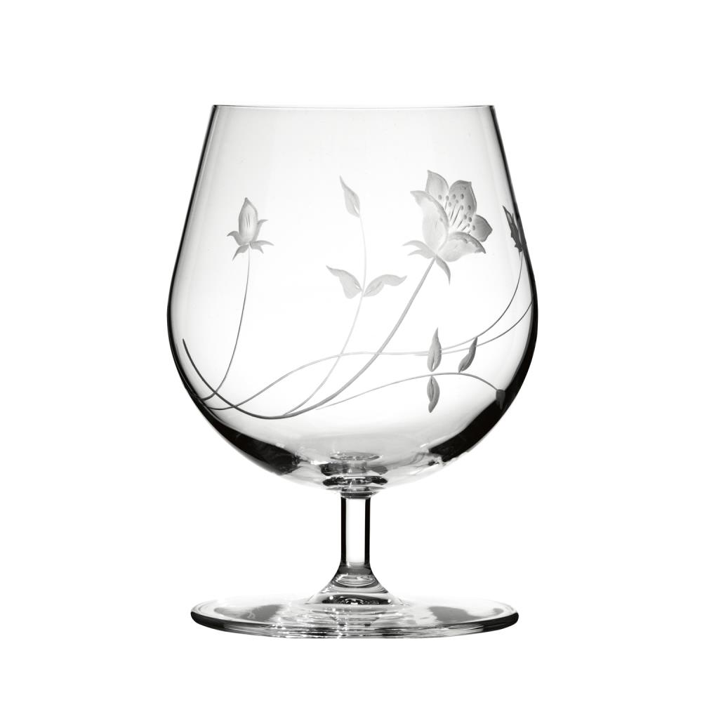 Cognacglas Kristall Liane klar (14 cm)