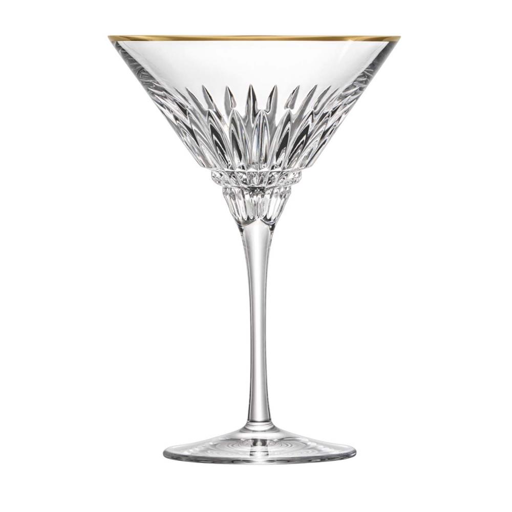 Cocktailglas Kristall Empire Gold klar (17,5 cm)