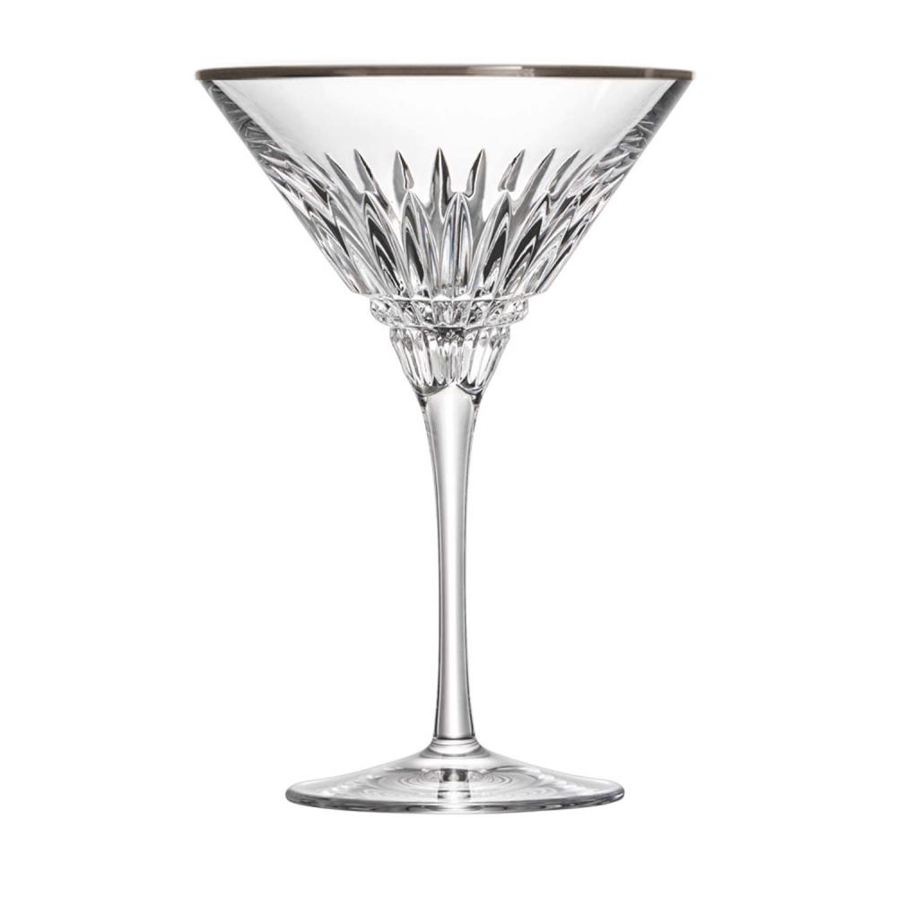 Cocktailglas Kristall Empire Platin klar (17,5 cm)