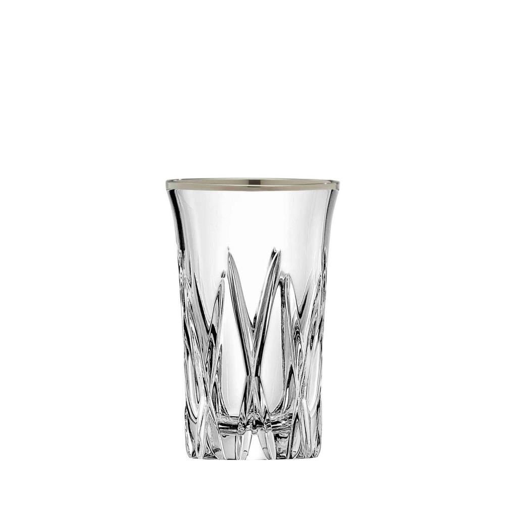 Shot Glas Kristall London Platin klar (8 cm)