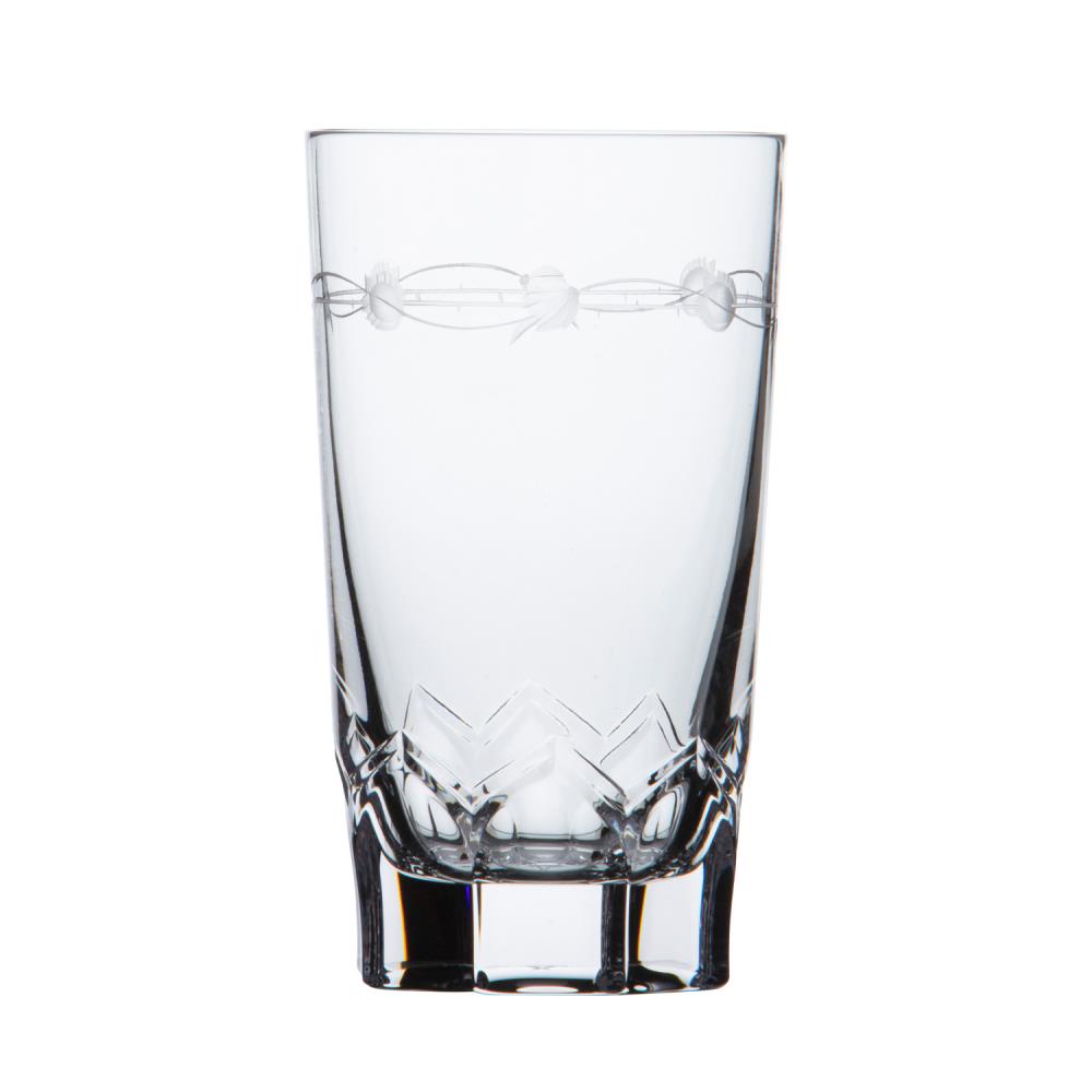 Longdrinkglas Kristall Lilly klar (13,5 cm)