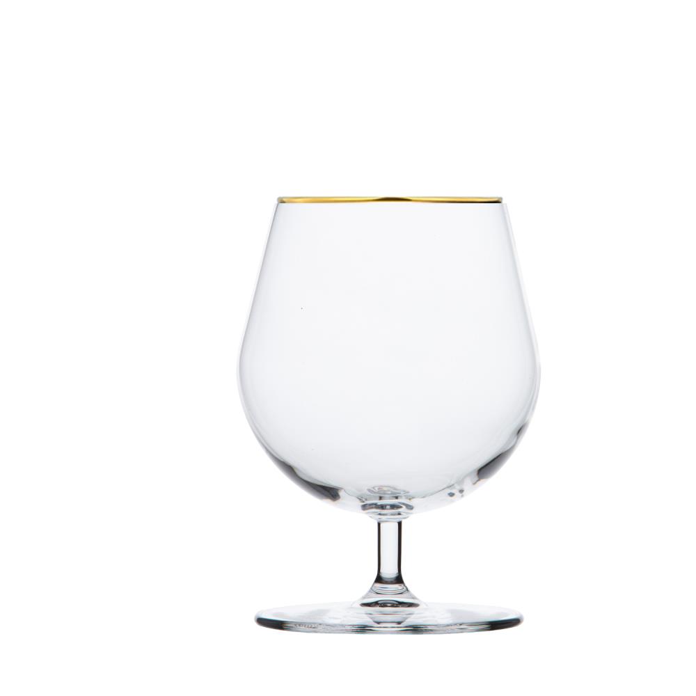 Cognacglas Kristallglas Pure Gold klar (14,0 cm)