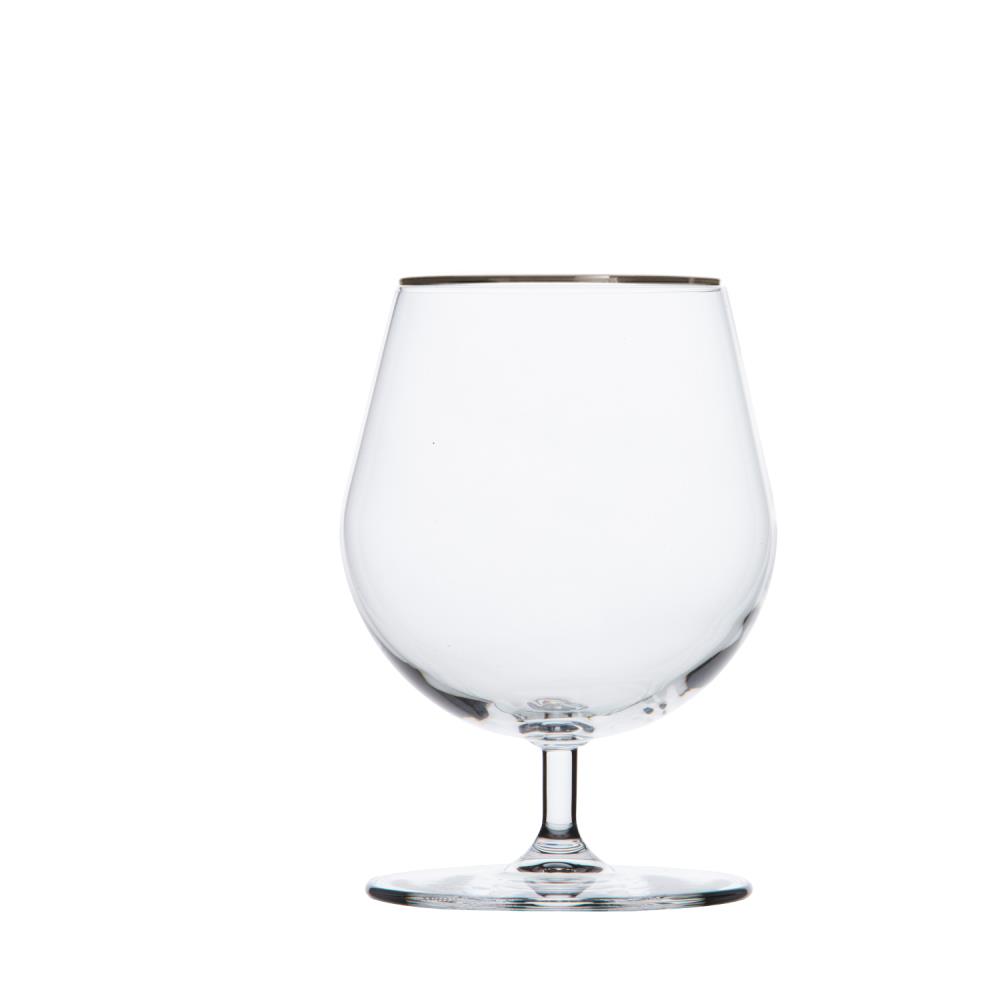 Cognacglas Kristall Pure Platin klar (14 cm)