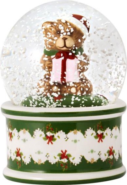 Villeroy & Boch Christmas Toys Schneekugel klein: Bär 6,5×6,5x9cm